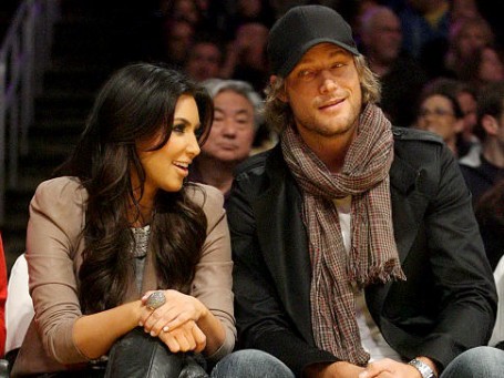 Kim Kardashian and Gabriel Aubry