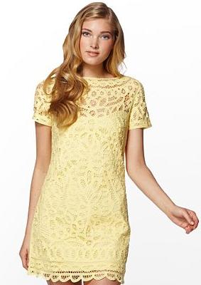 Lilly Pulitzer lace dress