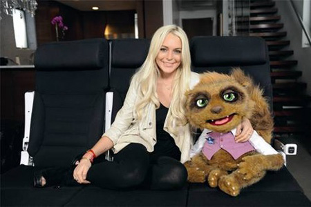 Lindsay Lohan and Rico