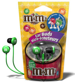 Seen here: M&M Headphones (Urban Outfittes, $10)