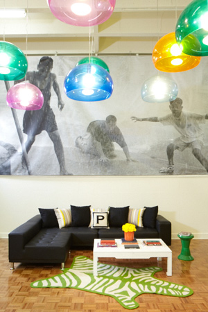 Lounging area