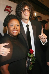 Robin Quivers and Howard Stern