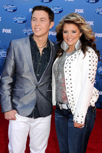 Scotty McCreery and Lauren Alaina