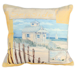 Coastal Treasures Oceanside Pillows