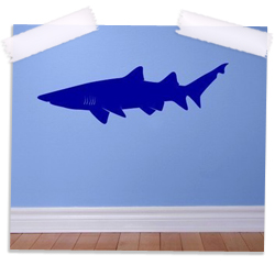 Shark wall vinyl