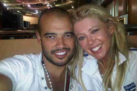 Tara Reid honeymoon pictures