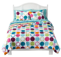 Dot comforter set