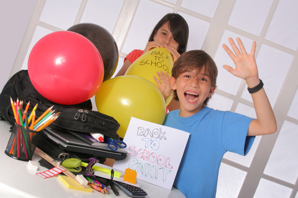Throw a back to school party