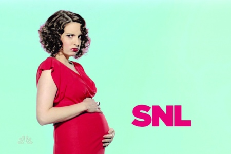 Tina Fey pregnant on SNL