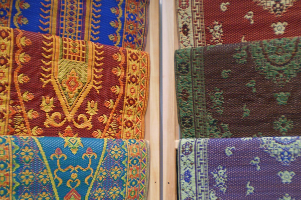 Tribal print rugs