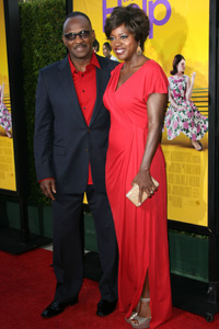 Viola Davis at The Help premiere