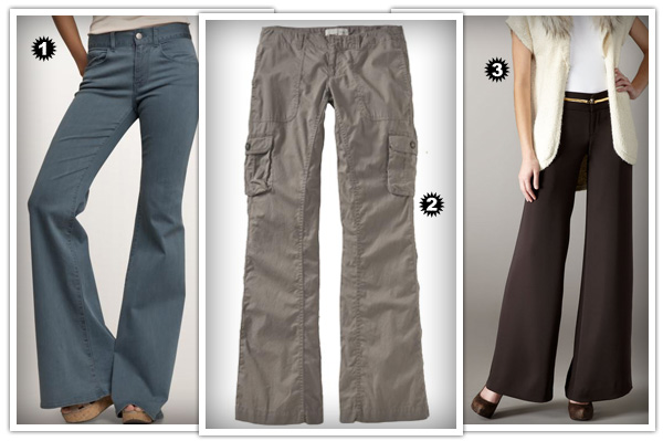 Wedge pant styles