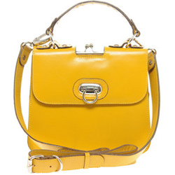 Yellow cross-body bag