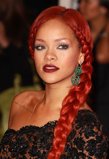 rihanna braid