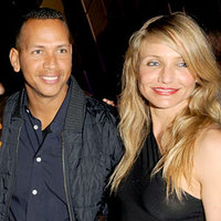 Alex Rodriguez and Cameron Diaz 