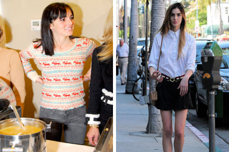 Ali Lohan is shockingly thin