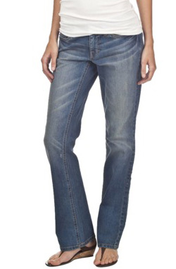 Bargain buy: Mossimo bootcut premium denim jeans ($25 at Target)