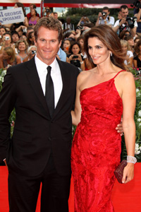Cindy Crawford and Rande Gerber at Venice Film Festival