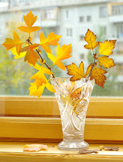 Use fresh flowers