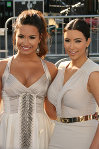 Demi Lovato and Kim Kardashian