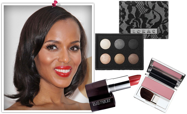Kerry Washington Emmy makeup look