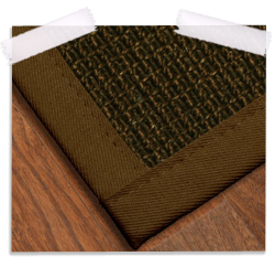 Natural fiber rug
