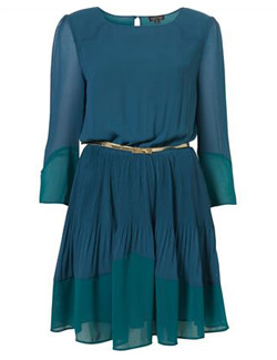 Pleated dress