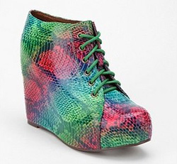 Colorful snakeskin