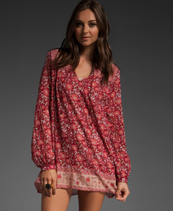 Floral tunic