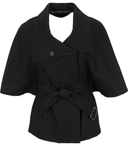 Capelet jacket