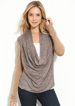 Seen here: Ella Moss cowl-neck sweater