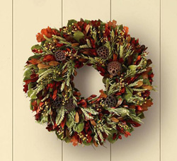autumn harvest wreath