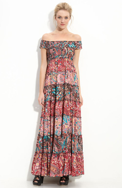 Seen here: Free People floral cascade maxi dress ($198, Nordstrom)