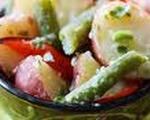 Green bean and potato salad