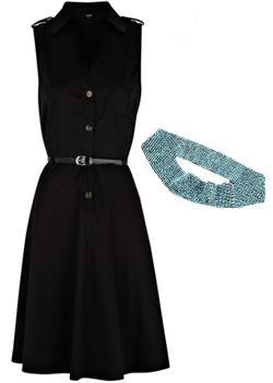 Seen here:Asos dress & Bop Basics beaded belt