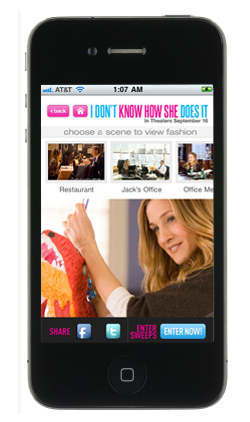 I Don't Know How She Does it movie iPhone App