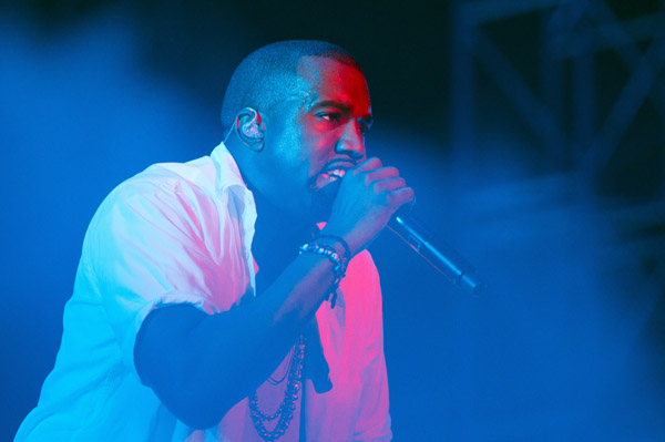 Kanye West showing fashion line Oct 1