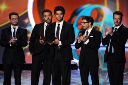 Entourage cast at Primetime Emmys 2011