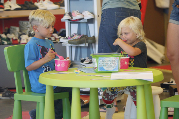 Kingston and Zuma Rossdale