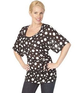 Polka dot tunic