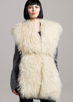 Maison Martin Margiela Fur Vest Piece