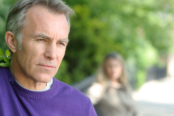 Man with prostate cancer