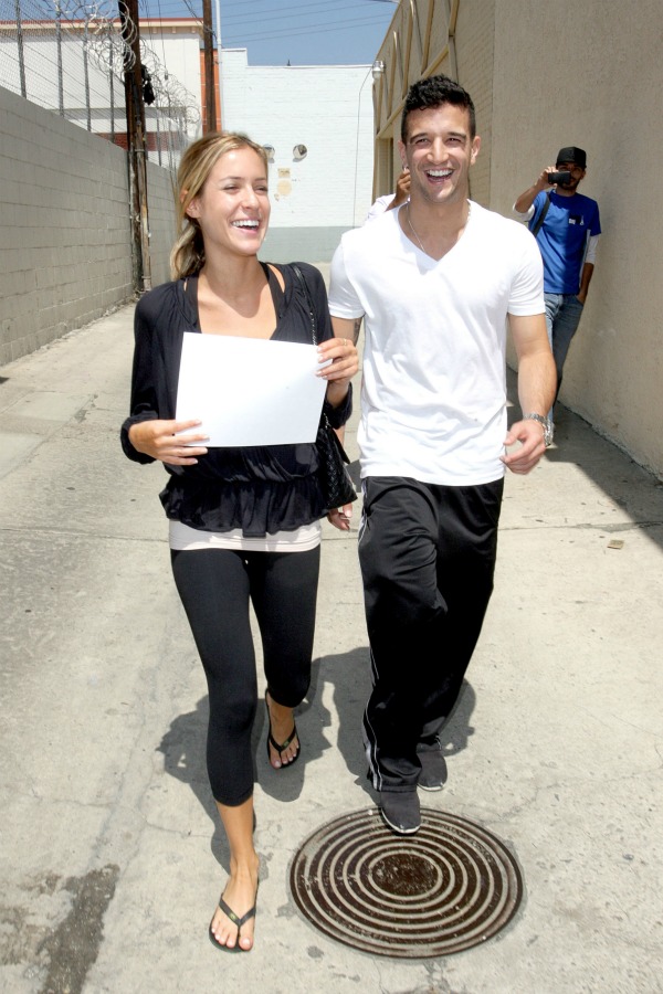 Kristen Cavallari and Mark Ballas