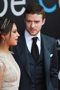 Mila Kunis and Justin Timberlake photos stolen