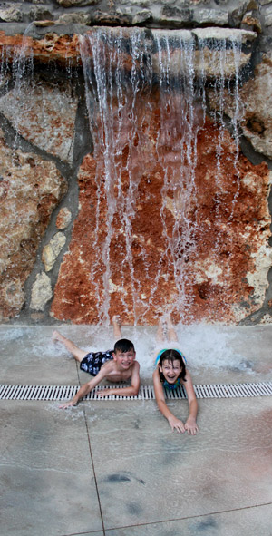 Quarry splash pad