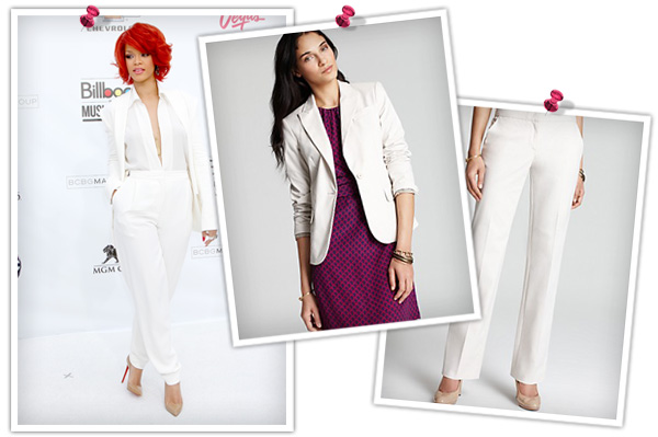 White suit