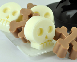 Skull and crossbone soap