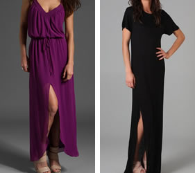 slit dress for everyday fashion week style
