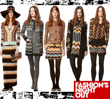 Missoni for Target during Fashion's Night Out