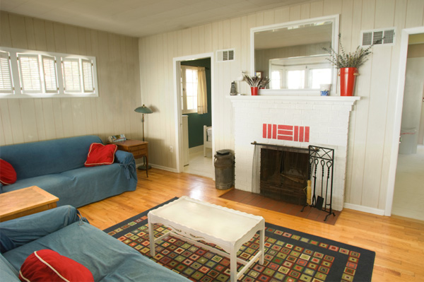 Update a family room on a budget
